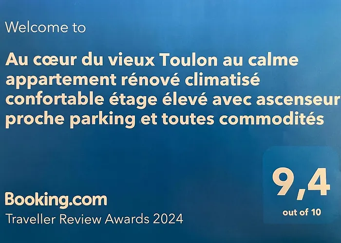Au Coeur Du Vieux Toulon Au Calme Appartement Renove Climatise Confortable Etage Eleve Avec Ascenseur Proche Parking Et Toutes Commodites